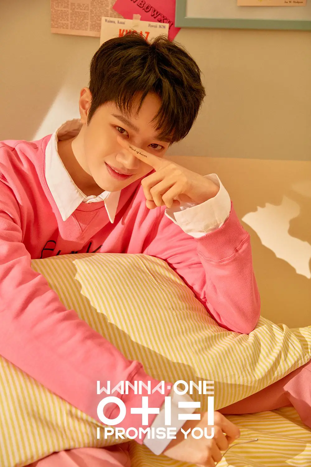 Wanna One : Photos teasers individuelles de Kang Daniel, Kim Jae Hwan