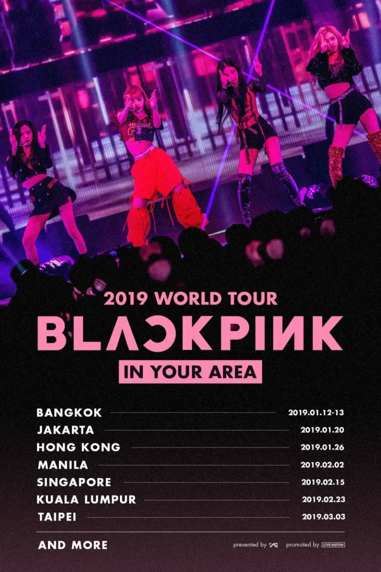 BLACKPINK annonce les premières dates de sa tournée mondiale KGEN