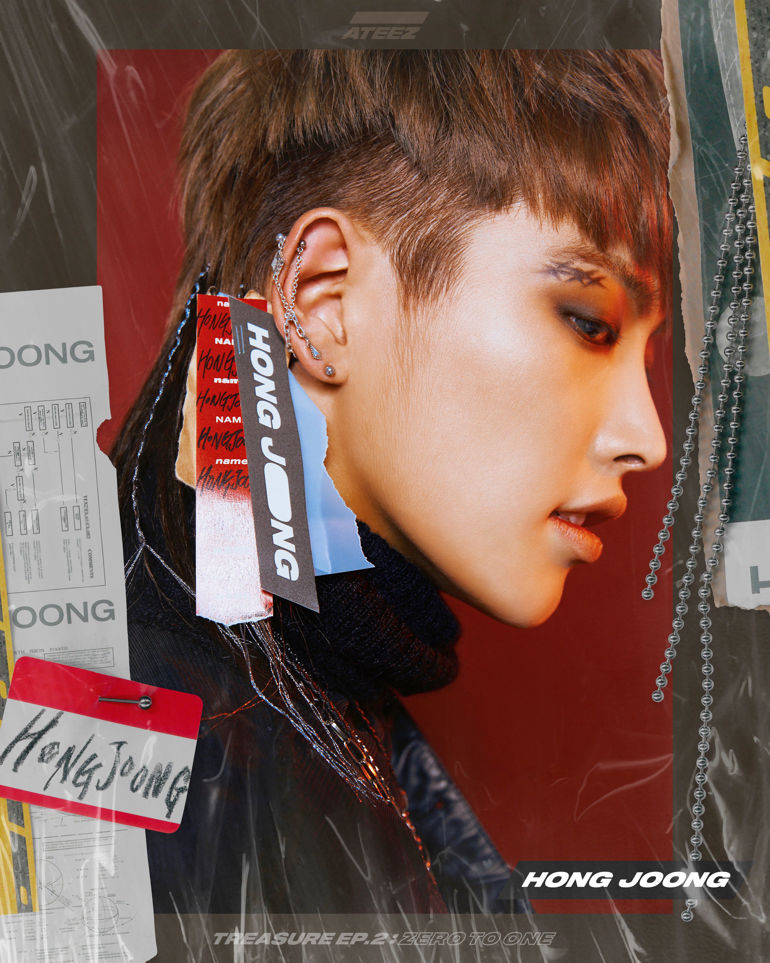 ATEEZ : Photos teasers individuelles de Hong Joong et Seong Hwa pour ...