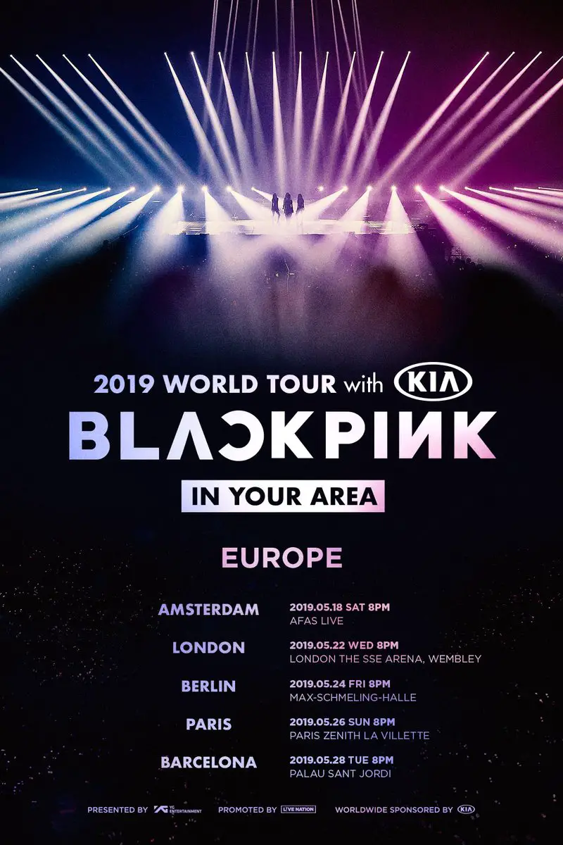 BLACKPINK annonce la date de son concert en France ! KGEN