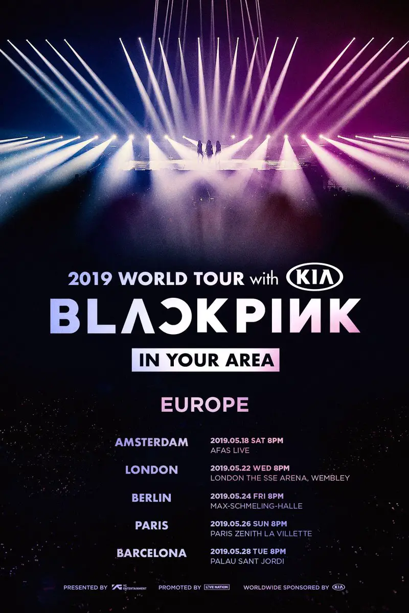 BLACKPINK annonce la date de son concert en France ! – K-GEN