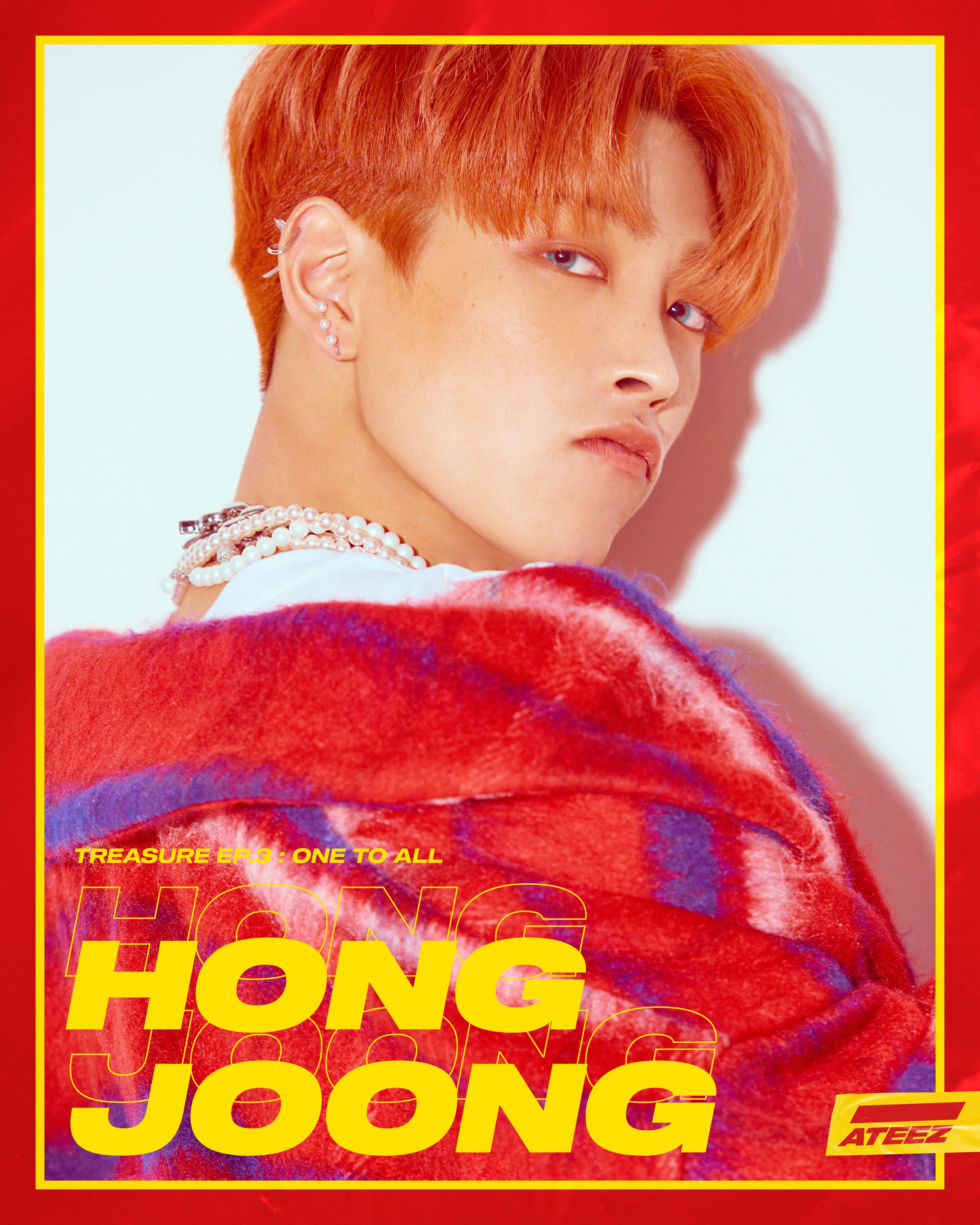 ATEEZ : Photos teasers individuelles de Hong Joong et Seong Hwa pour ...