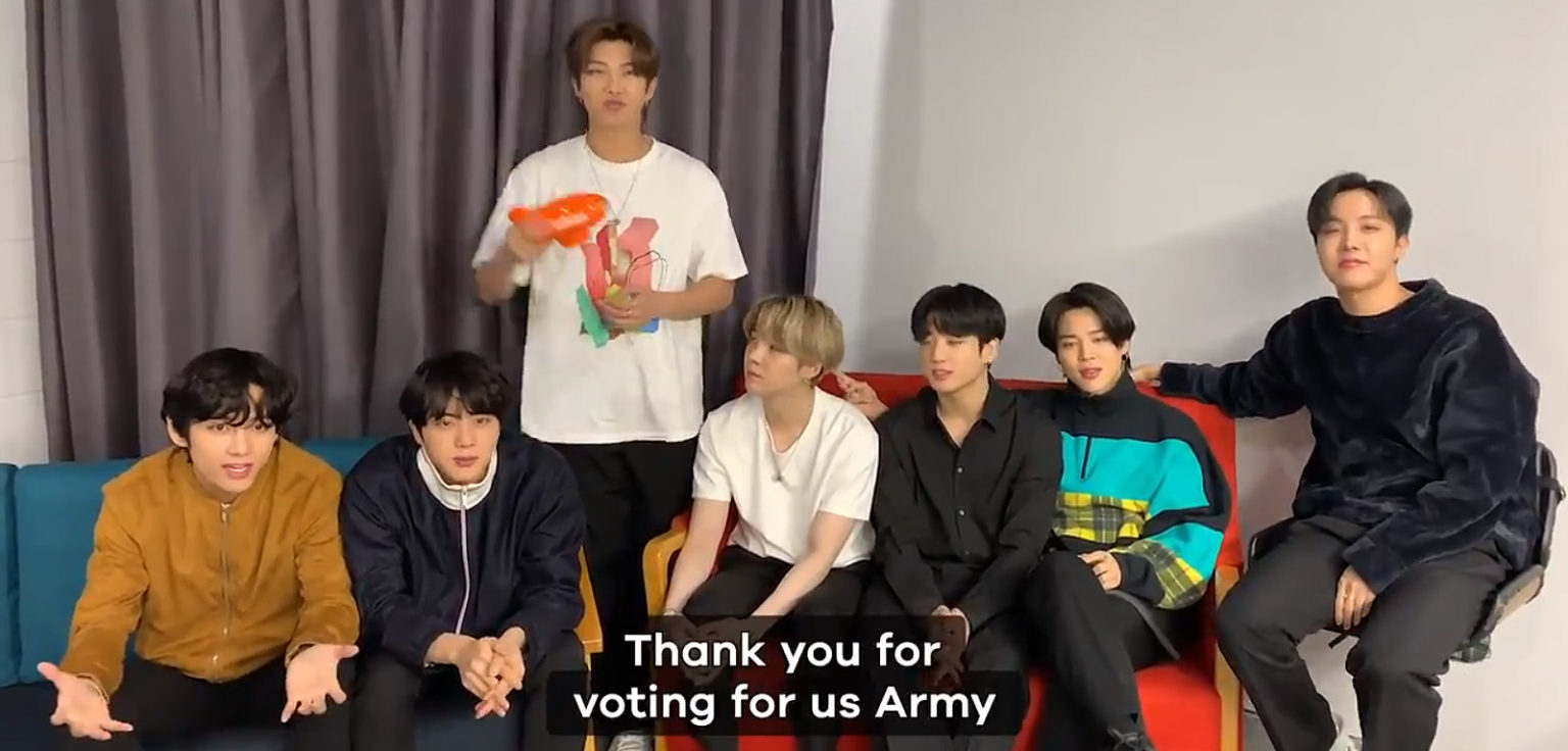 BTS sacré ‘Favorite Music Group’ lors des Kids Choice