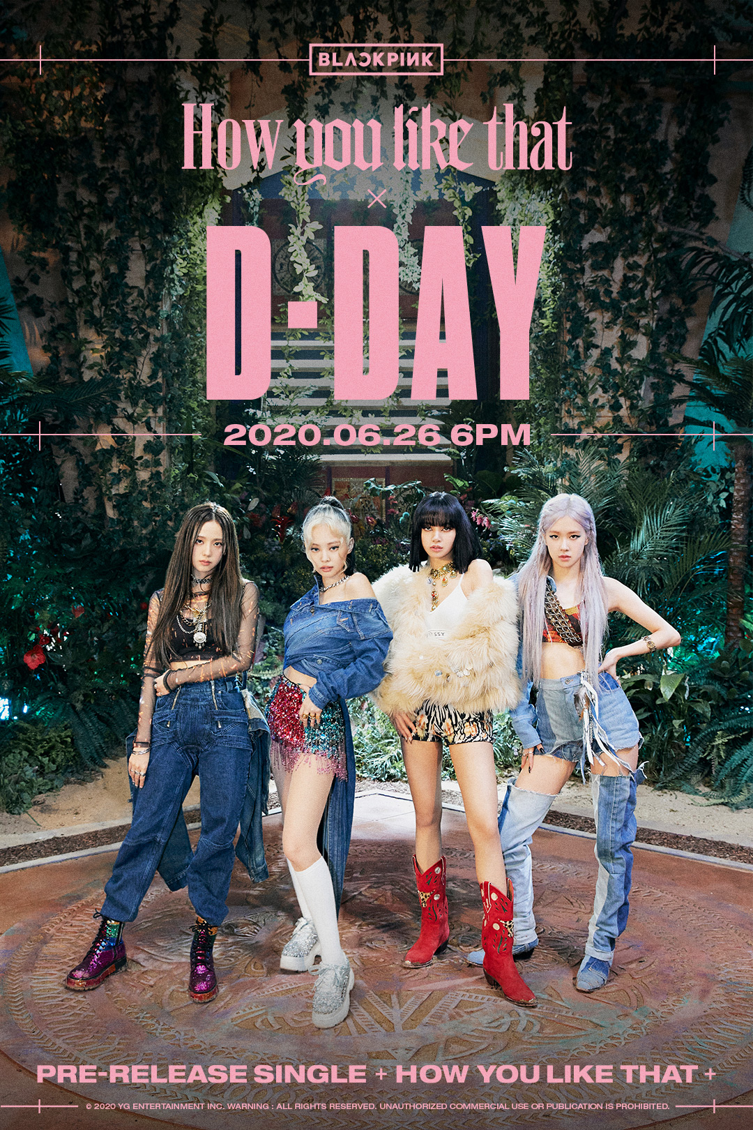 BLACKPINK dévoile un ultime poster de groupe pour « How ...