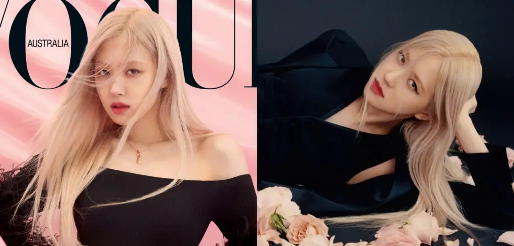 Rosé Blackpink Pose En Couverture De Vogue Australia K Gen