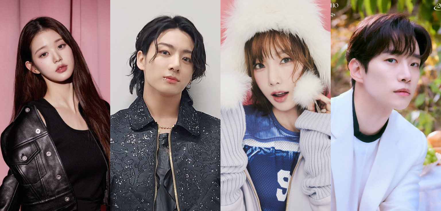 TOP 50 des idols de K-Pop les plus recherchés sur YouTube en Corée du