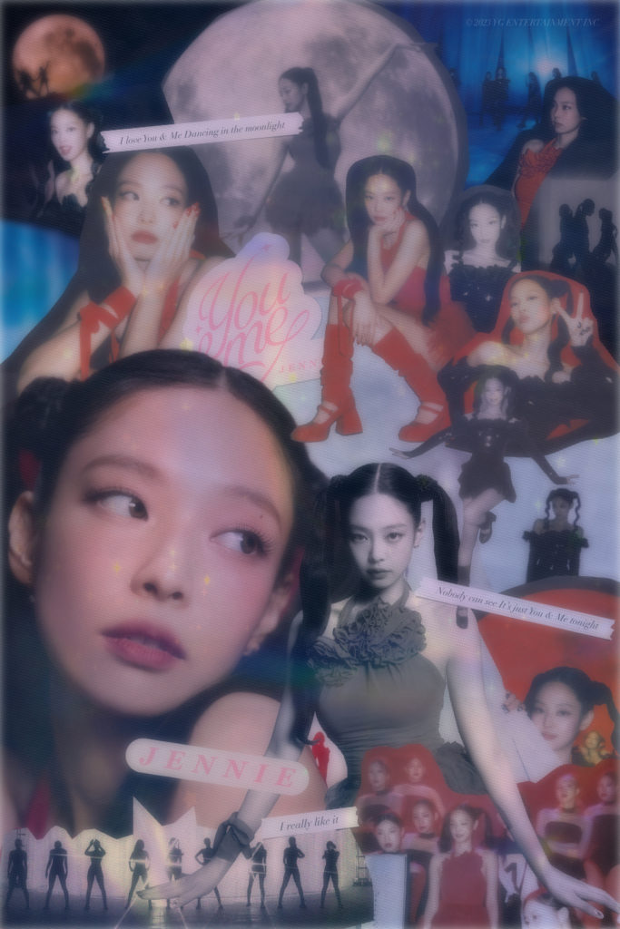 Poster Toile Jennie Blackpink - Déco Chambre Ou Salon 40 X 60 Cm, Impression Haute Qualité, Style Encadré Ou Non